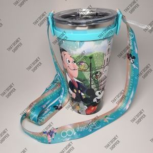 *NEW* Disney 100 Mickey Mouse and Walt Disney 20 oz Stainless Steel Tumbler 2023